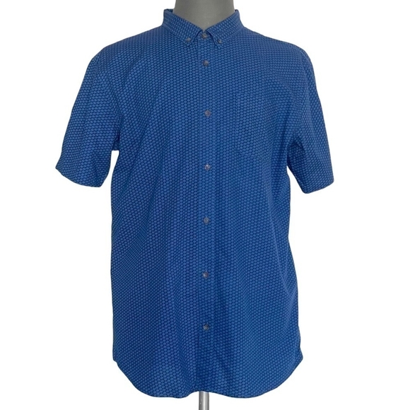 JACK O'NEILL Men's Button Down Standard Fit Short Sleeve Shirt - Picture 2 of 6
